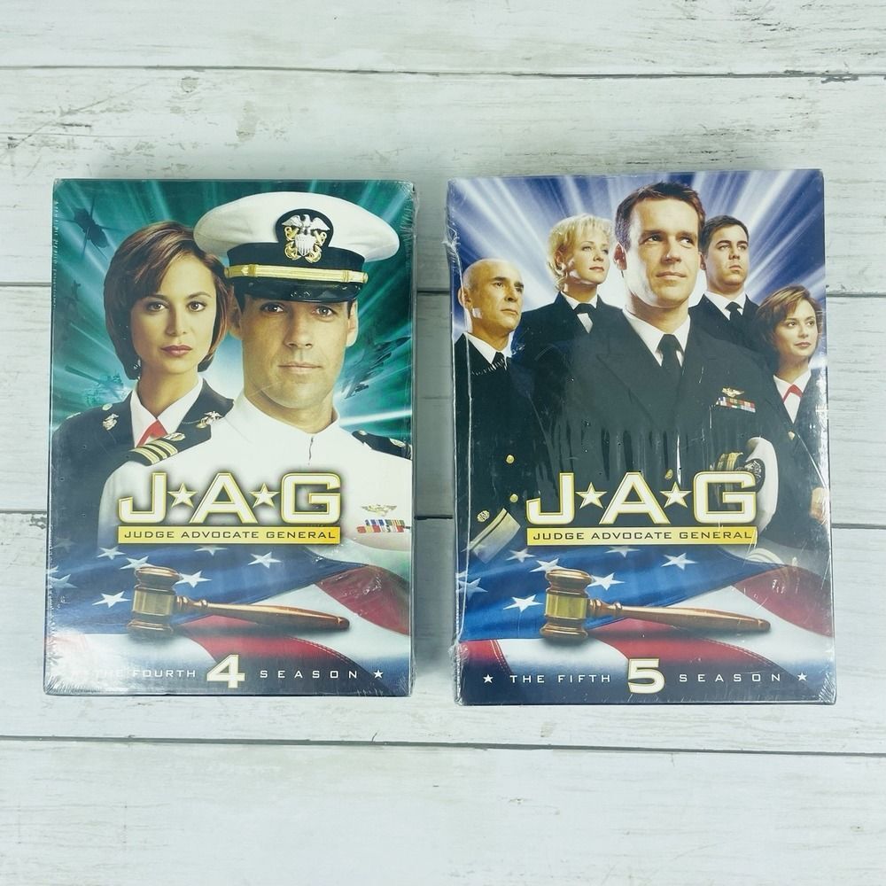 JAG TV Series Season 4 and Season 5 Complete DVD New/Sealed